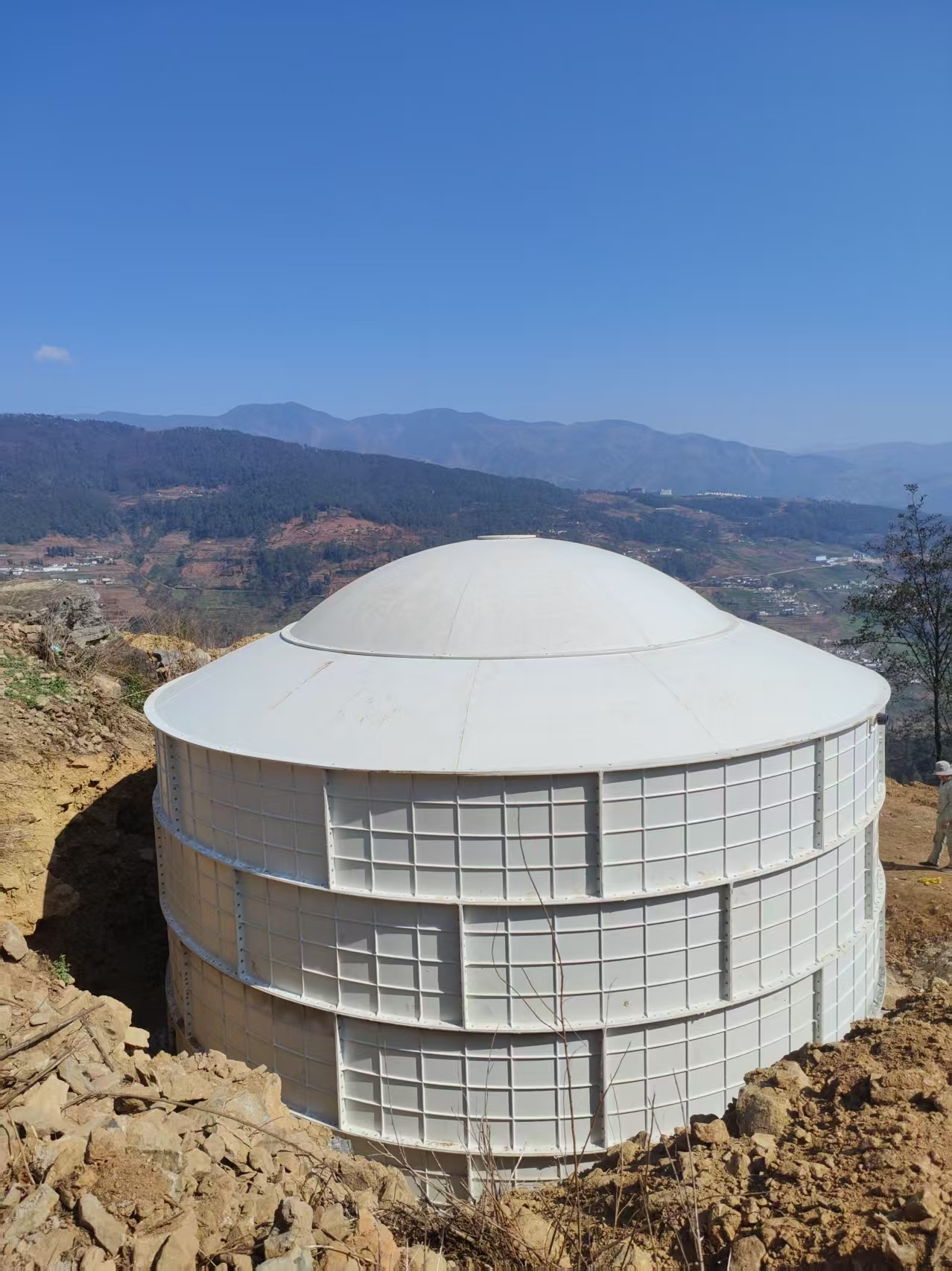 SMC Fiberglass Molded Water Tank