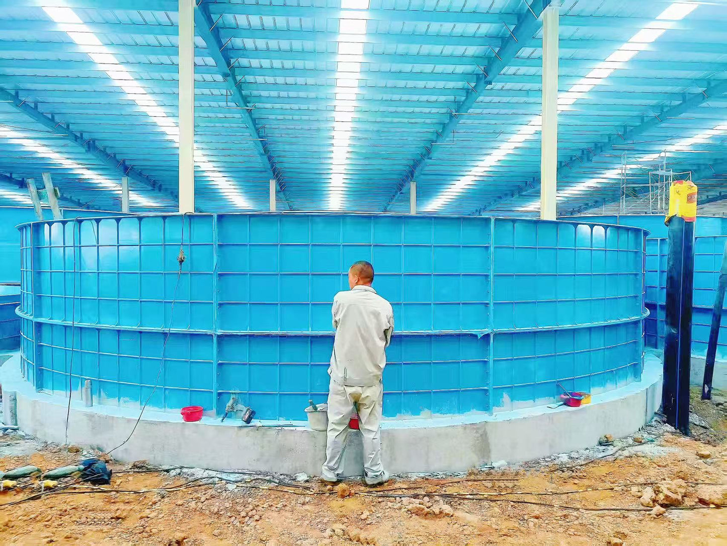SMC Fiberglass Molded Water Tank