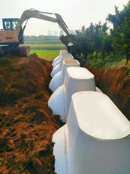 SMC biogas digester