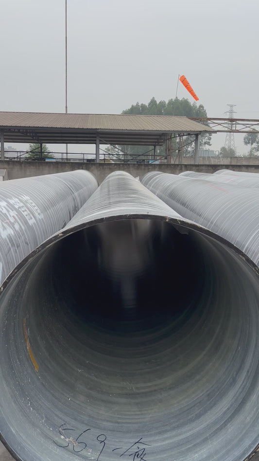 Basalt glass fiber pipeline